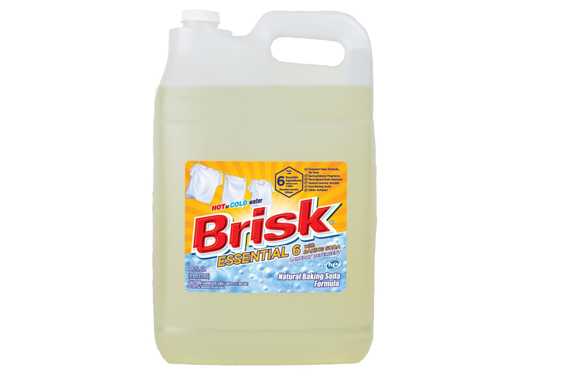Brisk® Advanced Formula Laundry Detergent - Stearns Packaging