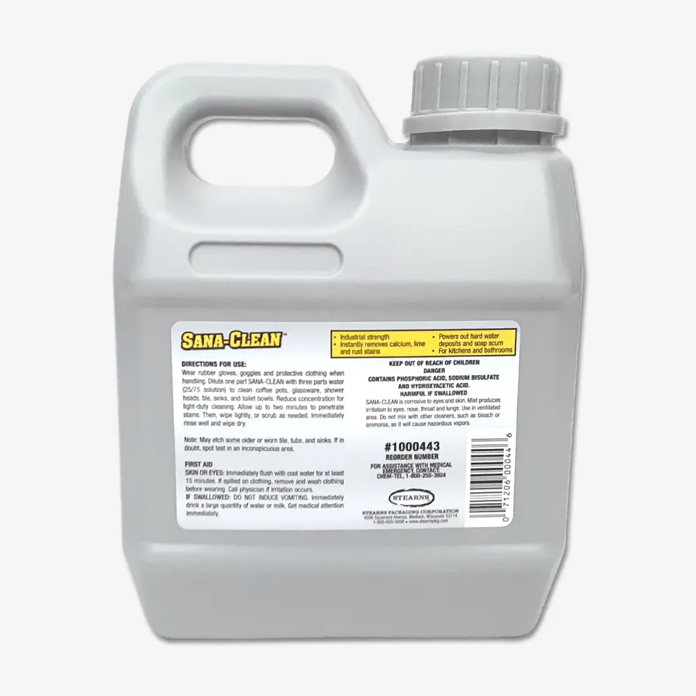 Sana-Clean (Calcium, Lime, and Rust Remover) - Image 2