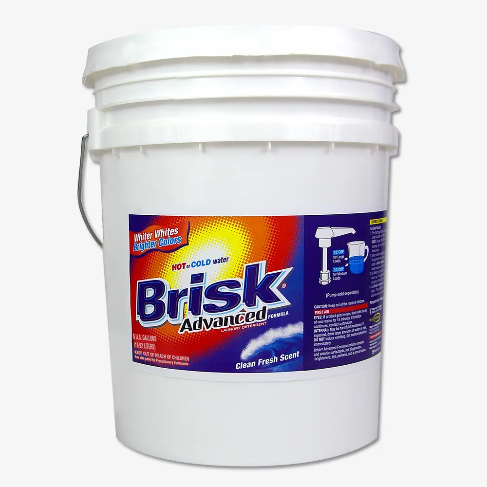 Brisk® Advanced Formula Laundry Detergent Clean Fresh Scent - Image 3