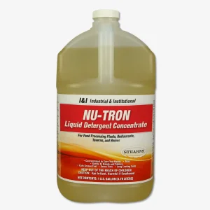 Industrial and Institutional Nu-Tron Liquid Detergent Concentrate