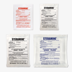 One Packs® Steramine® Sanitizer