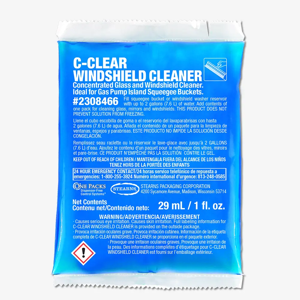 One Packs® C-Clear Windshield Cleaner - Image 2