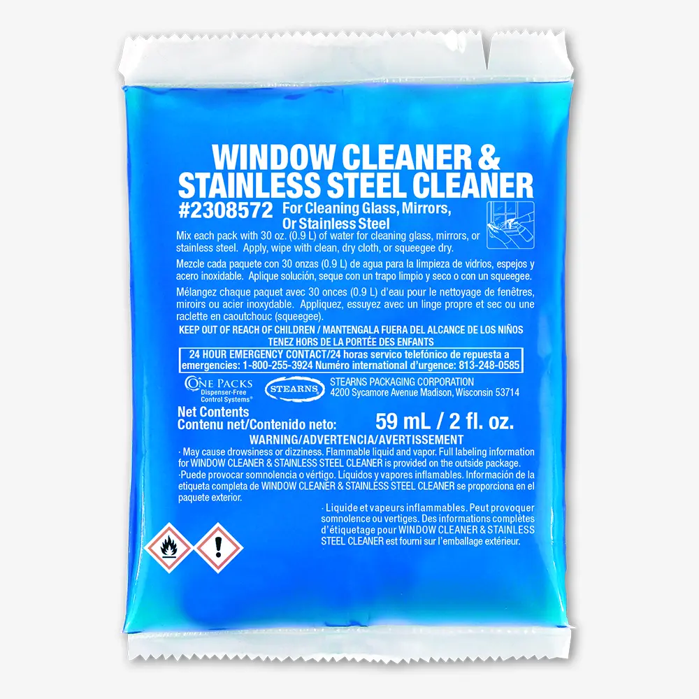 One Packs® Window Cleaner & Stainless Steel Cleaner - Image 2