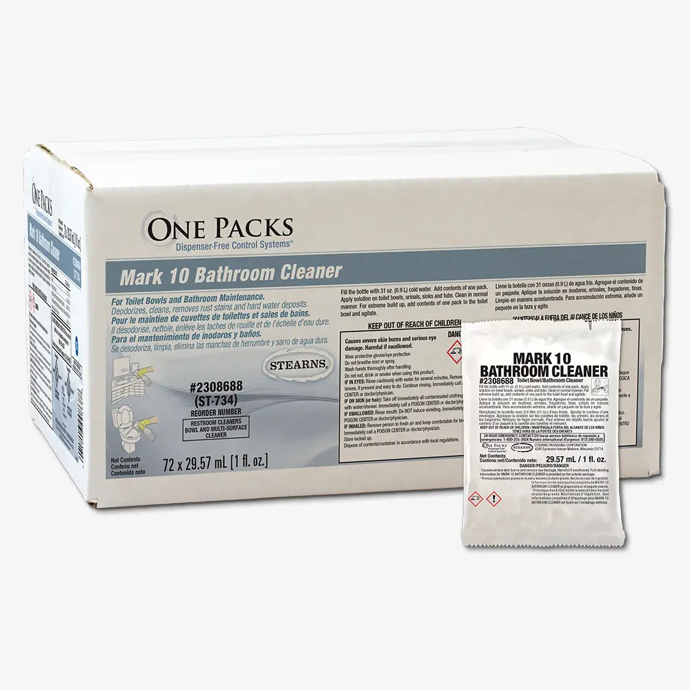 One Packs® Mark 10 Bathroom Cleaner