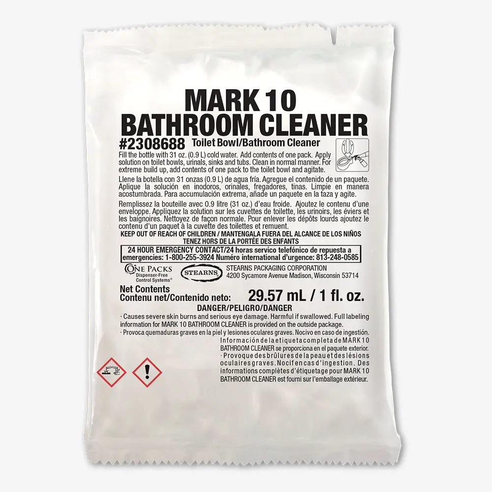 One Packs® Mark 10 Bathroom Cleaner - Image 2
