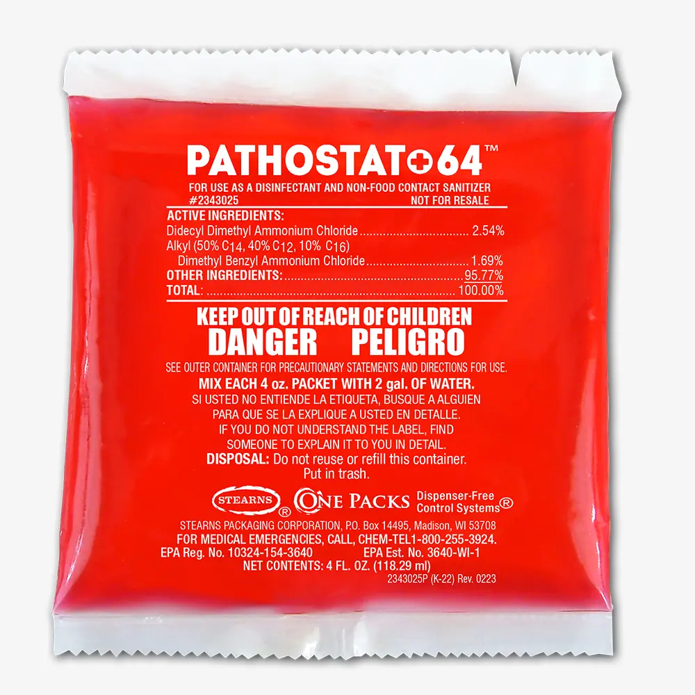 One Packs® Pathostat 64™ Disinfectant Cleaner - Image 7