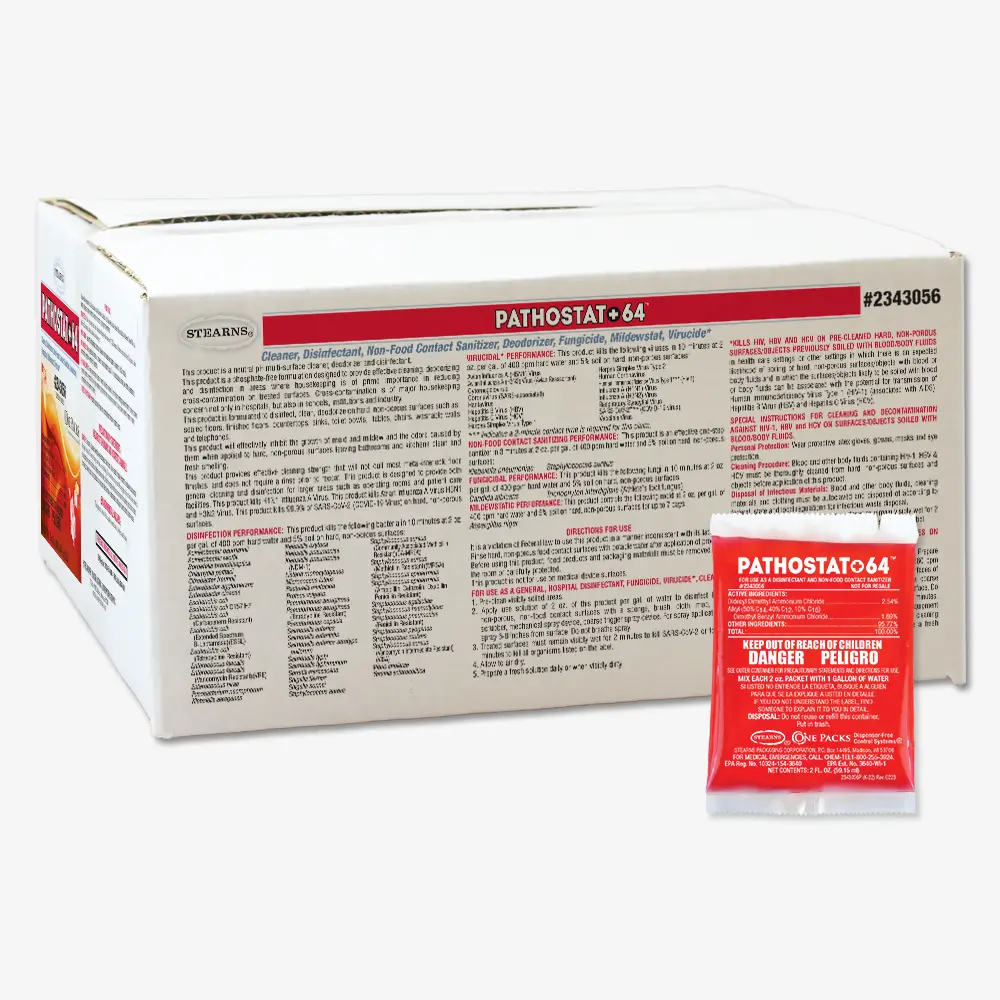 One Packs® Pathostat 64™ Disinfectant Cleaner - Image 4