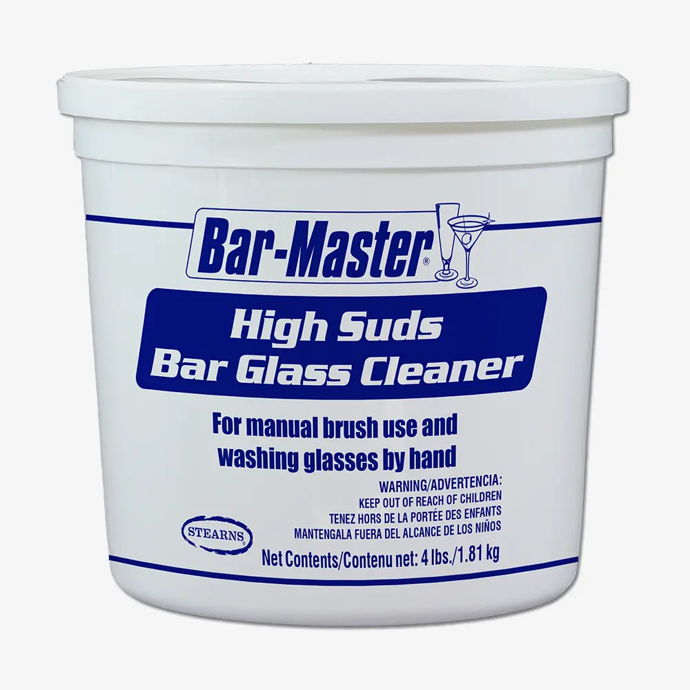 One Packs® Bar-Master® High Suds Bar Glass Cleaner - Image 4