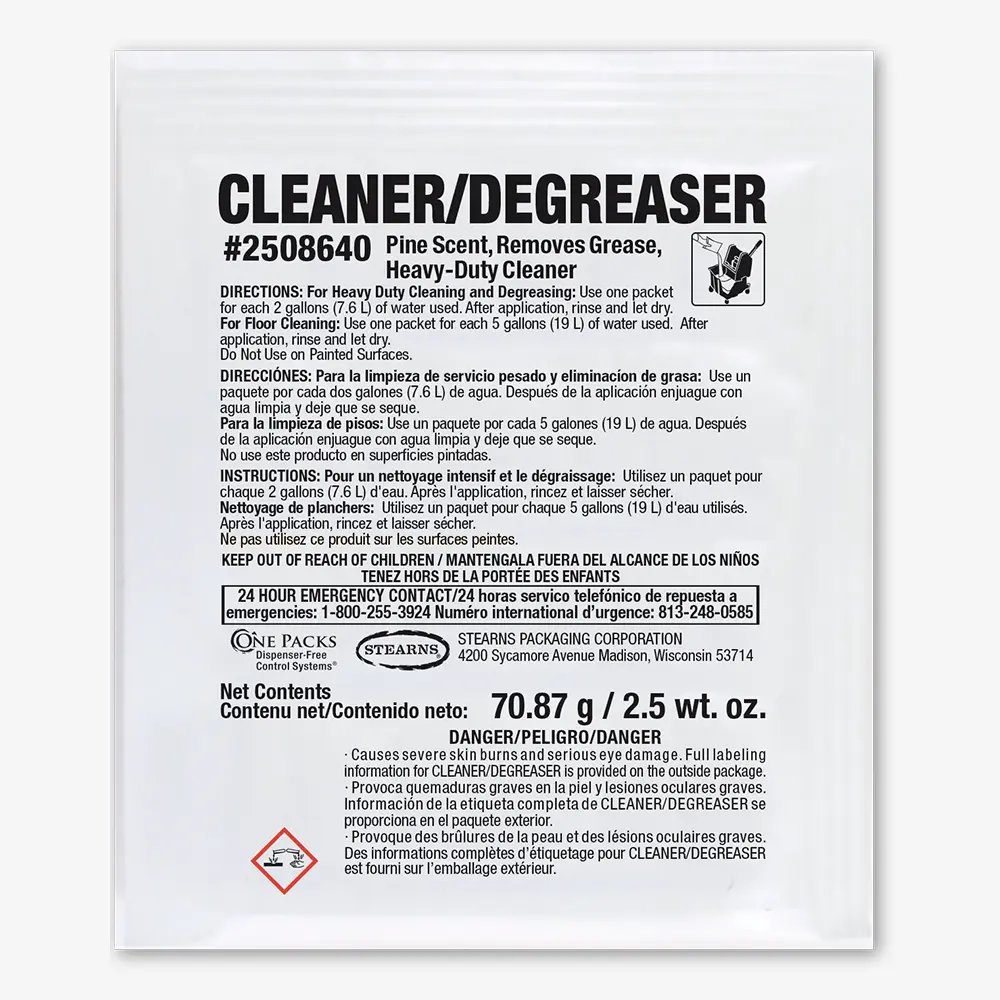 One Packs® Pine Cleaner/Degreaser Powder - Image 2