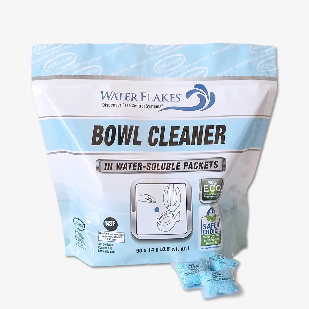 Water Flakes® Bowl Cleaner in water-soluble packets