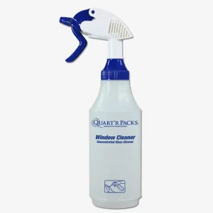 Quart’r Packs® Window Cleaner 32oz spray bottle