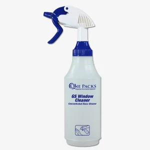 One Packs® GS Window Cleaner 32 oz. Spray Bottle