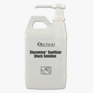 One Packs® Steramine® Sanitizer 64 oz. Stock Solution Bottle