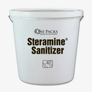 One Packs® Steramine Sanitizer 5 Quart Bucket