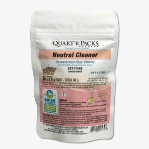 Quart’r Packs® Express Neutral Cleaner Concentrated Floor Cleaner