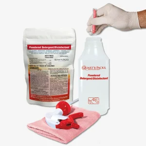 Quart’r Packs® Express Powdered Detergent/Disinfectant