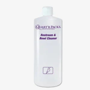 Quart’r Packs® Restroom and Bowl 32 oz. Bottle with Spout Cap