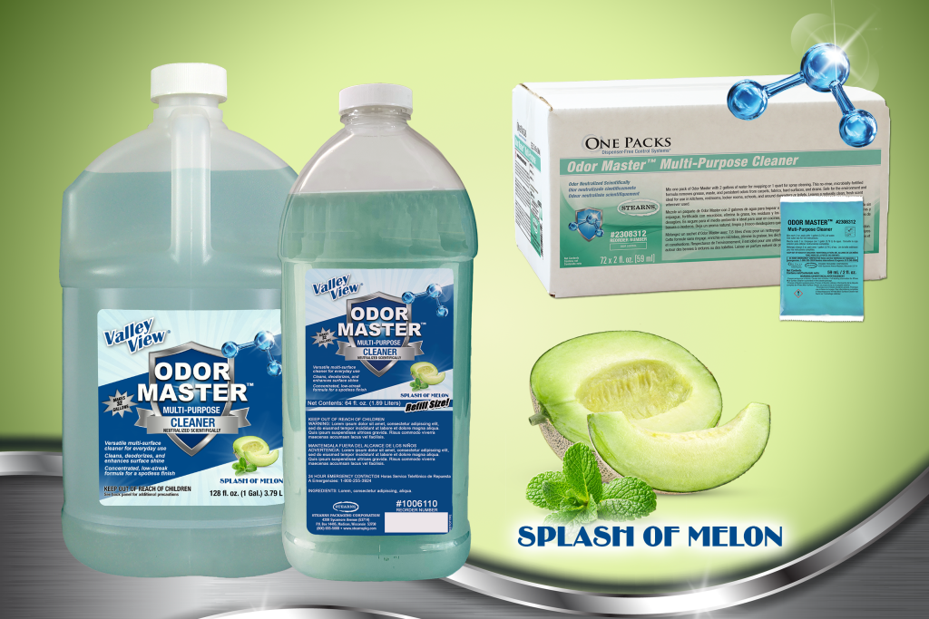 Valley View and One Packs Odor Master Multi-purpose cleaner