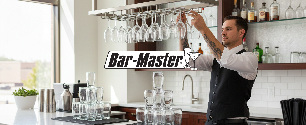 Crystal Clear Glasses = Cheerful Customers; Why Bar-Master® Makes the Difference