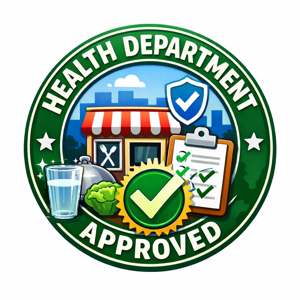 Health department approved bar glass sanitizer and cleaning products